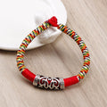 Hand Woven Tibetan Lucky Red Rope Bracelet