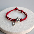Red Rope Buddha Charm: Experience Luck and Good Fortune-All wrist sizes