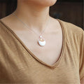 925 Sterling Silver Mini Garden Pendant Necklace