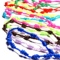 10 Pc Rainbow Set Cotton DECENARIO Rosary Bracelets