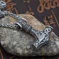 Viking Mjolnir  PROTECTION Amulet Necklace