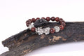Natural  Rosewood bead & Pixiu & OM HEALING Bracelet
