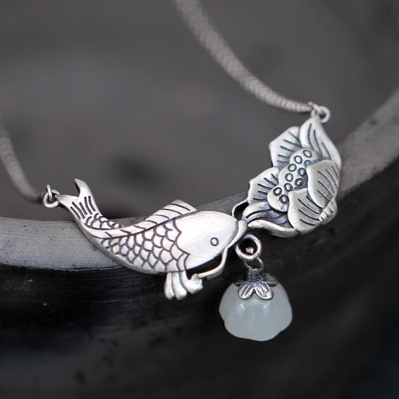 Buy Koi Fish Pendant by AFEW JEWELLERY at Ogaan Online Shopping Site
