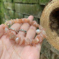 Natural Handmade Sunstone 'BRIGHTENING' Bracelet
