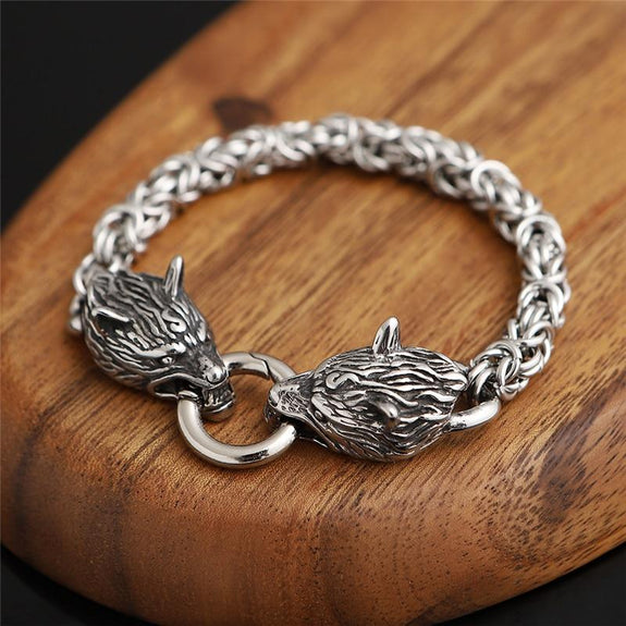 Explore Wolf Bracelet For Men | 925 Silver Necklace Pendant – Azuro Republic