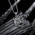 Year of the Tiger Stainless Steel 'POWER' Necklace