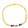amber chakra necklace honey color