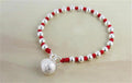 925 Sterling Silver TRANQUILITY Bell Lucky Red Rope Bracelet