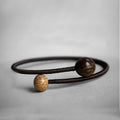 Natural Bodhi Seed Handmade Braided Rope Tibetan Buddhist PEACE Bracelet