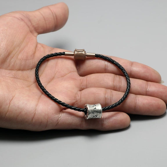 Pandora Set Women's Leather Bracelet with Charm Love You Mum 51520 •  uhrcenter