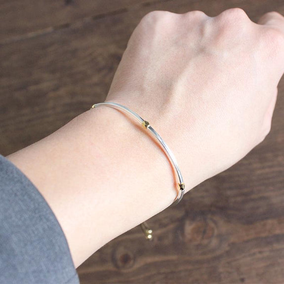 Tibetan Lucky Cloud Charm 925 Silver Bangle zenheavens