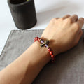 Tibetan Ghanta Bell Sandalwood Bead Bracelet