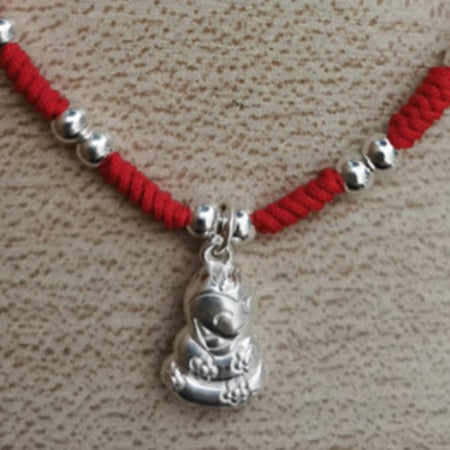 2025 Year of the Wood Snake !S925 Silver Animal Zodiac Red Rope Bracelet