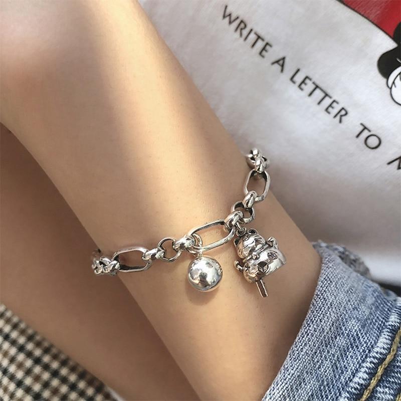 Romantic love 925 silver female bracelet| Alibaba.com