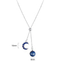 THAI SILVER Blue Moon ETHEREAL Necklace