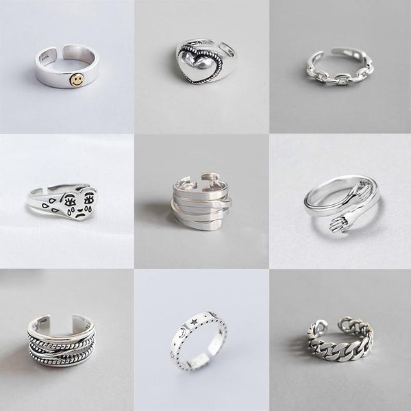 THAI SILVER Ring Bonanza - 39 Styles!