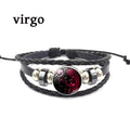 Colorful Zodiac Astrology Sign Bracelet
