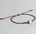 Tibetan Handmade NZ Abalone Shell & Spiral Knot 'TRANSITION' Rope Bracelet