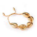 ANCIENT MONEY Gold/Silver/Rose Gold Plated Cowry Shell Bracelet