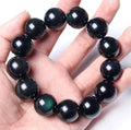 Natural Apache Tears Stone  'GRIEF & LOSS'   Bracelet