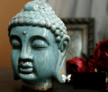 Ceramic Southeast Asian style Buddha head