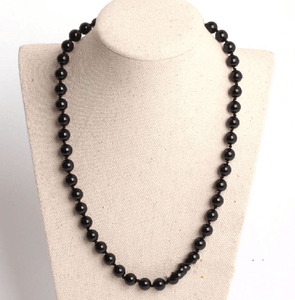 Brazilian Premium Grade Natural Black Tourmaline Stone PROTECTION Necklace