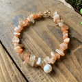 Natural Handmade Sunstone 'BRIGHTENING' Bracelet