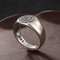 Solid 925 Sterling Silver AUSPICIOUS CLOUDS  Ring