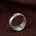 Solid 925 Sterling Silver AUSPICIOUS CLOUDS  Ring