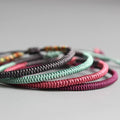Tibetan Lucky Knots for HAPPINESS- 4/pc Bracelet Set