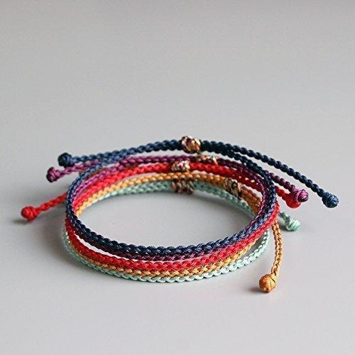 Tibetan Buddhist Hand Knotted Bracelet- THIN EDITION