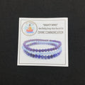 DIVINE COMMUNICATION-Lapis,Sodalite & Celestine- 3/pc  "MIGHTY MINIS " Healing Energy Stone Bracelets