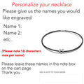 Men's Customizable Braided Leather Choker Necklace