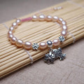 Pink Freshwater Pearls NEW BEGINNINGS Pink Rope Bracelet