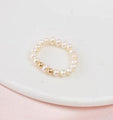 3 pc Set of Adorable.Tiny NATURAL PEARL Rings-Save $$$ on Bundles