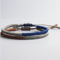 Need ENERGY ? SET-2 /pc Tibetan  Handmade Lucky Knot Bracelets