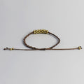 Handmade  Tibetan Spiral Knot 'LIFE'S  JOURNEY ' Copper Cluster Bracelet
