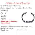 Customizable Stainless Steel Loyalty Bracelet