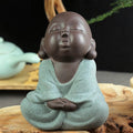 Handpainted Buddha Monk Tea Pet Figurine