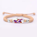 PURE Silver Thermochromic Pi Xiu FENG SHUI WEALTH Rope Bracelet