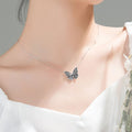 THAI SILVER Stylish & Elegant Butterfly Necklace