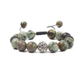 Natural African Turquoise,Malachite POWER Stone bracelet