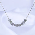 Lucky 'DIVINE 9' Beaded Natural Stones Necklace