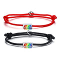 Stainless Steel 2pc Matching Couples Bracelets Set