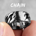 Men's Retro Stainless Steel Rings - 14 Styles
