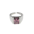 Thai Silver & Cubic Zirconia (CZ) Ring Set