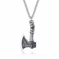 Men's Stainless Steel Viking RUNES Necklace