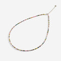 Feminine Beaded Natural Stones 'FERTILITY' Necklace with Sterling Silver