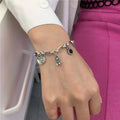 THAI SILVER 16 CHARM Bracelet Styles!