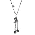 Thai Silver WIND HORSE & MONEY BAGS ' GOOD FORTUNE' Necklace